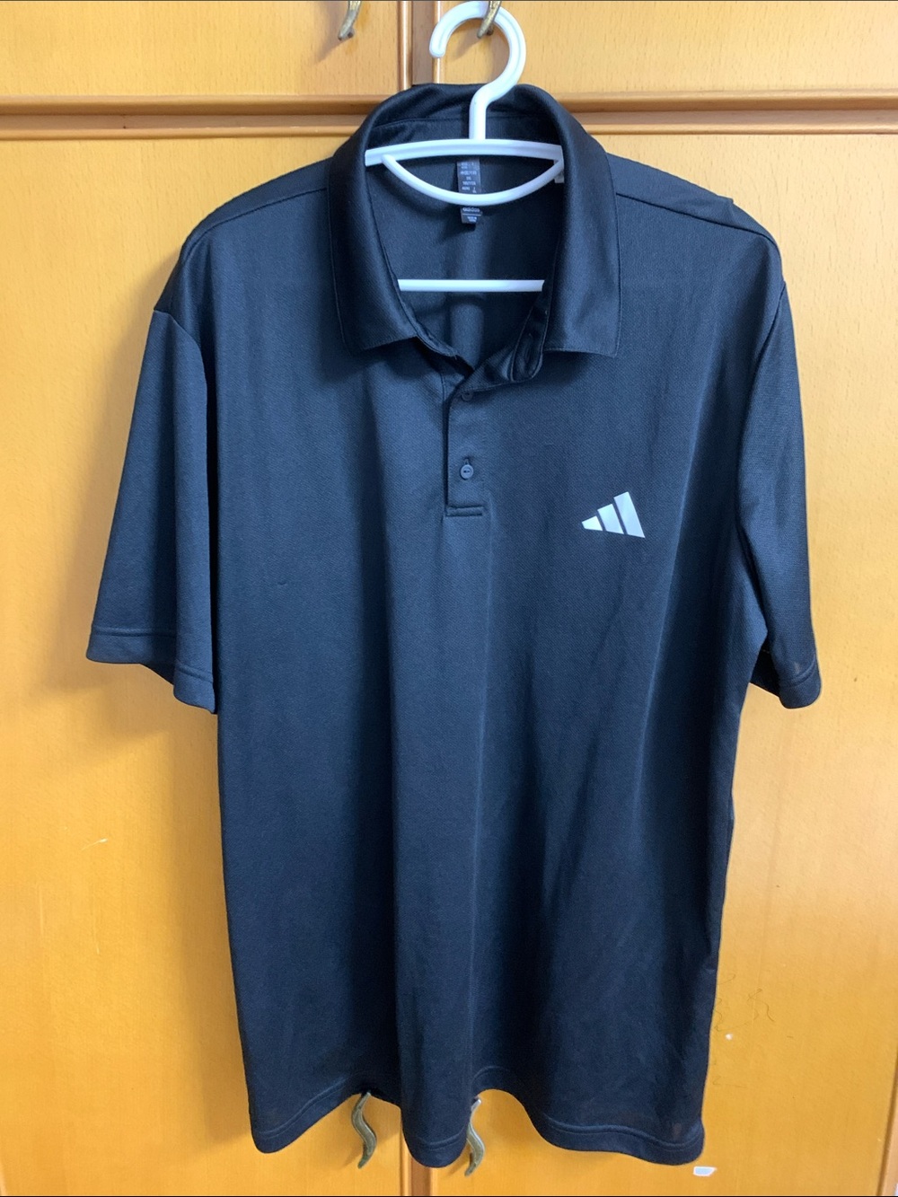 Yeezy Black Polo with Subtle Logo